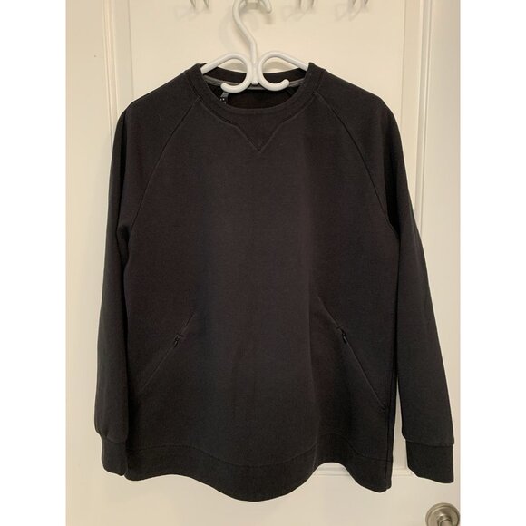 MEC Women’s Pullover Crew Neck Soft Jumper Kangaroo Pocket Made In Canada - Picture 1 of 11